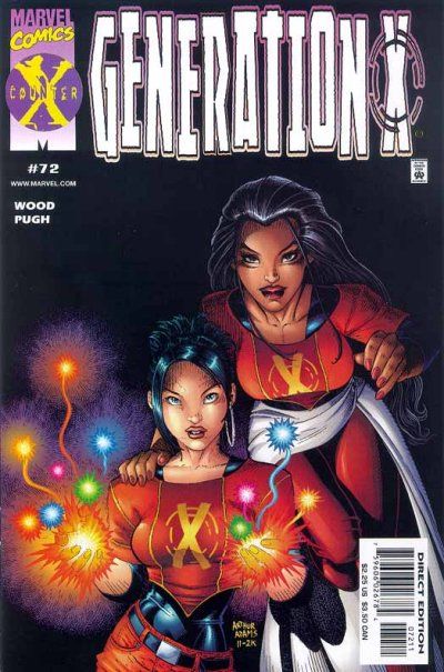 Generation X, Vol. 1 Four Days, Part 2 |  Issue#72A | Year:2000 | Series: Generation X | Pub: Marvel Comics | Direct Edition