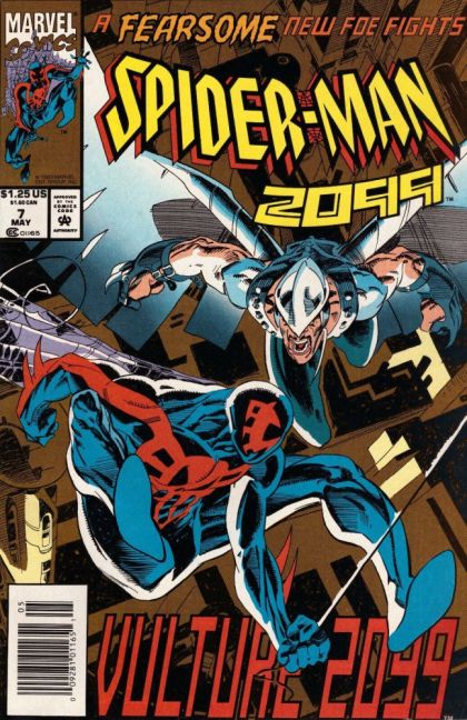 Spider-Man 2099, Vol. 1 Wing And A Prayer |  Issue#7B | Year:1993 | Series:  | Pub: Marvel Comics | Newsstand Edition