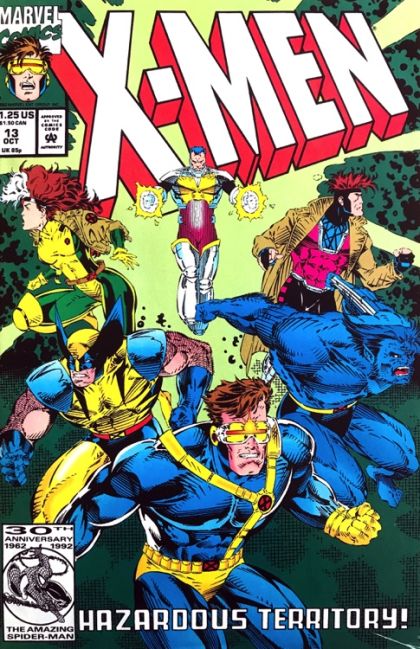 X-Men, Vol. 1 Hazardous Territory |  Issue#13A | Year:1992 | Series: X-Men | Pub: Marvel Comics |