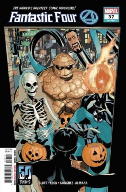 Fantastic Four, Vol. 6 There Are Monsters On Yancy Street |  Issue#37A | Year:2021 | Series: Fantastic Four | Pub: Marvel Comics | Terry Dodson Regular