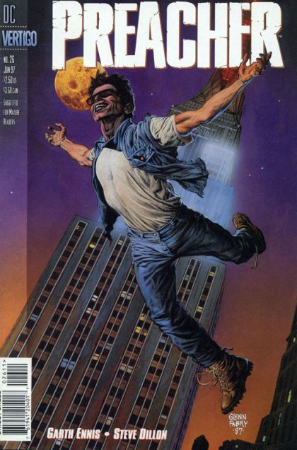 Preacher To The Streets Of Manhattan I Wandered Away |  Issue#26 | Year:1997 | Series: Preacher | Pub: DC Comics |