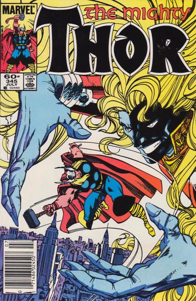 Thor, Vol. 1 That Was No Lady! |  Issue#345B | Year:1984 | Series: Thor | Pub: Marvel Comics | Newsstand Edition