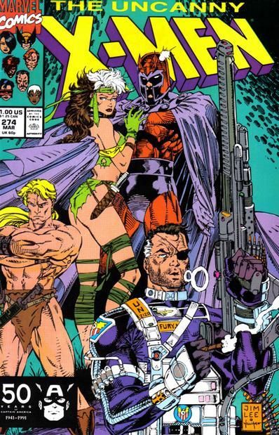 Uncanny X-Men, Vol. 1 Crossroads |  Issue#274A | Year:1991 | Series: X-Men | Pub: Marvel Comics |