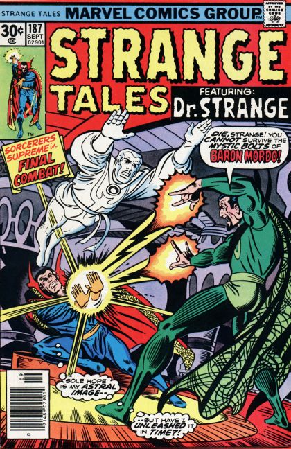 Strange Tales, Vol. 1 If Eternity Should Fail! |  Issue#187A | Year:1976 | Series:  | Pub: Marvel Comics |
