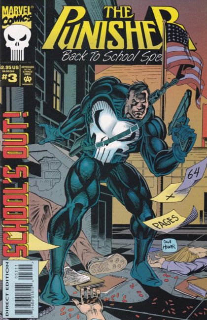Punisher Back To School Special Brain Drain High |  Issue#3 | Year:1994 | Series: Punisher | Pub: Marvel Comics |