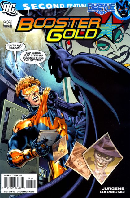 Booster Gold, Vol. 2 Day Of Death, Part 1 / Armor-Plated, Part 1: Golden Child |  Issue#21 | Year:2009 | Series:  | Pub: DC Comics |