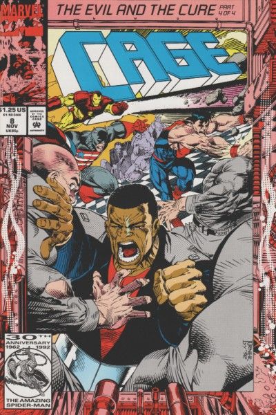 Cage, Vol. 1 The Evil and the Cure, Signifying Nothing |  Issue#8A | Year:1992 | Series: Power Man | Pub: Marvel Comics |