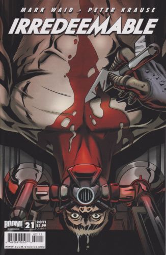 Irredeemable  |  Issue#21A | Year:2011 | Series:  | Pub: Boom! Studios | Cover A Diego Barreto