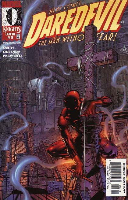 Daredevil, Vol. 2 Guardian Devil |  Issue#3A | Year:1998 | Series: Daredevil | Pub: Marvel Comics | Joe Quesada Regular