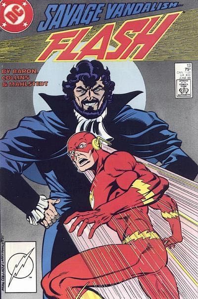 Flash, Vol. 2 Savage Vandalism |  Issue#13A | Year:1988 | Series: Flash | Pub: DC Comics |