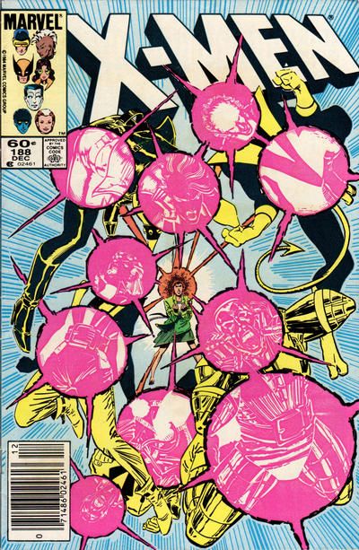 Uncanny X-Men, Vol. 1 Legacy of the Lost |  Issue#188B | Year:1984 | Series: X-Men | Pub: Marvel Comics |