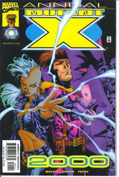 Mutant X Annual Annual 2000: A Sinister Thread |  Issue#2000A | Year:2000 | Series: X-Men | Pub: Marvel Comics | Direct Edition