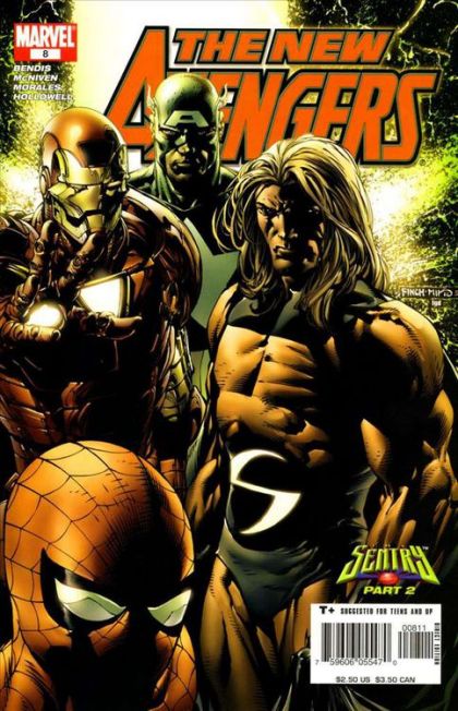 New Avengers, Vol. 1 The Sentry, Part 2 |  Issue#8A | Year:2005 | Series:  | Pub: Marvel Comics | David Finch Regular