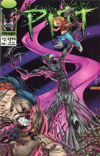 Pitt The Killing Gate / Crash Of Souls |  Issue#3A | Year:1994 | Series: Pitt | Pub: Image Comics | Direct Edition