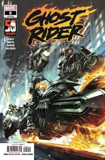 Ghost Rider, Vol. 9 Hell's Backbone |  Issue#5A | Year:2022 | Series: Ghost Rider | Pub: Marvel Comics | Regular Kael Ngu Cover