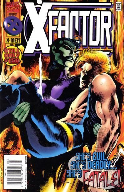 X-Factor, Vol. 1 Wreaking Havok, Part 2: Impulsive Behavior |  Issue#113B | Year:1995 | Series: X-Factor | Pub: Marvel Comics | Newsstand Edition