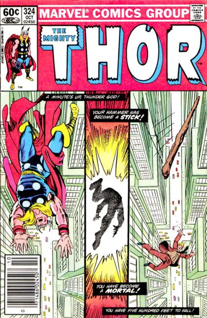 Thor, Vol. 1 Graviton |  Issue#324B | Year:1982 | Series: Thor | Pub: Marvel Comics | Newsstand Edition