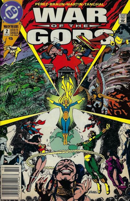 War of the Gods War of the Gods - The Holy Wars |  Issue#2B | Year:1991 | Series: Wonder Woman | Pub: DC Comics | Newsstand Edition
