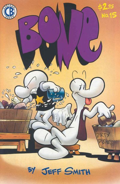 Bone (Cartoon Books) Eyes of the Storm, Double or Nothing |  Issue#15 | Year:1997 | Series:  | Pub: Cartoon Books |