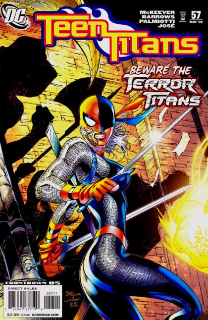 Teen Titans, Vol. 3 Home Invasion |  Issue#57A | Year:2008 | Series: Teen Titans | Pub: DC Comics | Direct Edition