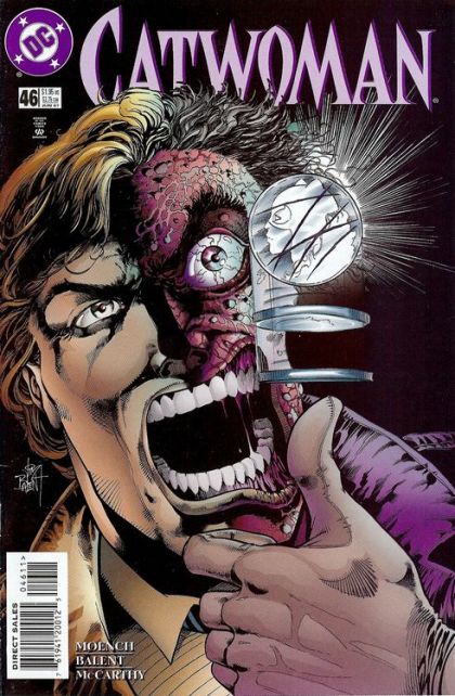 Catwoman, Vol. 2 Two-Face, Part 1: Two Cats In One |  Issue#46A | Year:1997 | Series:  | Pub: DC Comics | Direct Edition