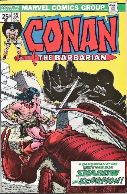 Conan the Barbarian, Vol. 1 A Shadow on the Land! |  Issue#55 | Year:1975 | Series: Conan | Pub: Marvel Comics |