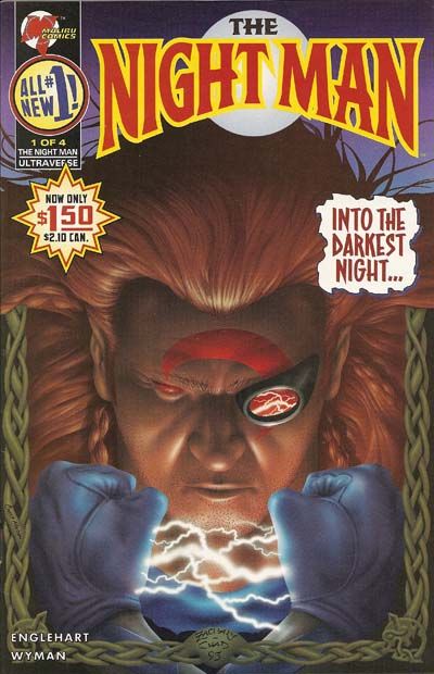 Night Man, Vol. 2 The Night's A-Shine With Stars |  Issue#1B | Year:1995 | Series:  | Pub: Malibu Comics |