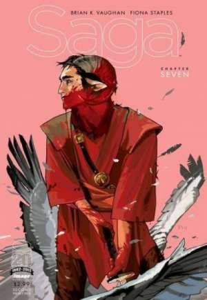 Saga Chapter Seven |  Issue#7C | Year:2012 | Series:  | Pub: Image Comics | Fiona Staples 2nd Print