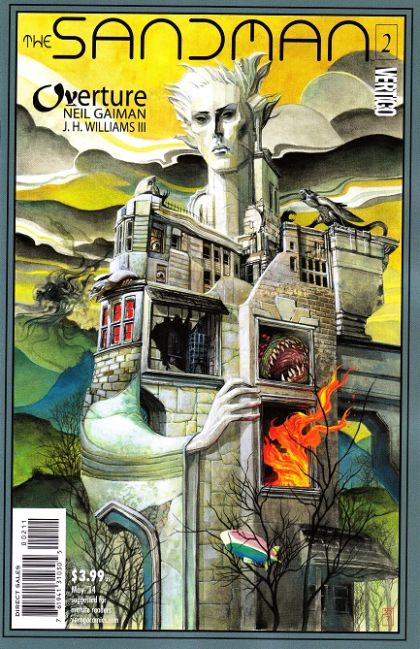 The Sandman: Overture Chapter Two |  Issue#2A | Year:2014 | Series: Sandman | Pub: DC Comics | J.H. Williams III Cover