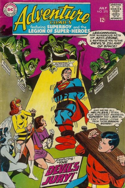 Adventure Comics, Vol. 1 The Devil's Jury! |  Issue#370 | Year:1968 | Series:  | Pub: DC Comics |