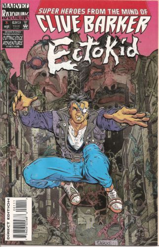 Ectokid Chase |  Issue#1A | Year:1993 | Series: Clive Barker | Pub: Marvel Comics | Direct Edition