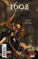 Marvel 1602: Witch Hunter Angela Secret Wars: Warzones - In Which All the World's a Stage and The Guardians Overthrow the Players |  Issue