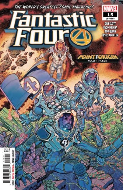 Fantastic Four, Vol. 6 Point of Origin, Part 2: The Invasion |  Issue#15A | Year:2019 | Series: Fantastic Four | Pub: Marvel Comics | Regular Nick Bradshaw Cover