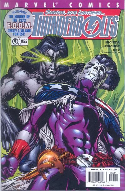Thunderbolts, Vol. 1 Does Anyone Remember - Humus Sapien? |  Issue#55 | Year:2001 | Series: Thunderbolts | Pub: Marvel Comics |