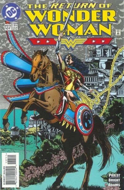 Wonder Woman, Vol. 2 Nightfall |  Issue#137A | Year:1998 | Series: Wonder Woman | Pub: DC Comics | Direct Edition