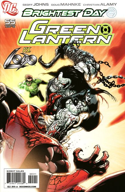 Green Lantern, Vol. 4 Brightest Day - The New Guardians, Chapter Three / Tales of The Red Lantern Corps: Dex-Starr |  Issue#55A | Year:2010 | Series: Green Lantern | Pub: DC Comics | Doug Mahnke Regular