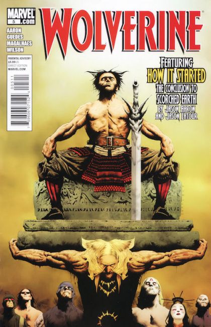 Wolverine, Vol. 4 Wolverine Goes To Hell, Conclusion / Conclusion: How It Started |  Issue#5 | Year:2011 | Series: Wolverine | Pub: Marvel Comics | Jae Lee Regular