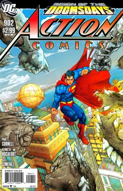 Action Comics, Vol. 1 Reign of the Doomsdays, Part 2 |  Issue#902A | Year:2011 | Series:  | Pub: DC Comics | Direct Edition