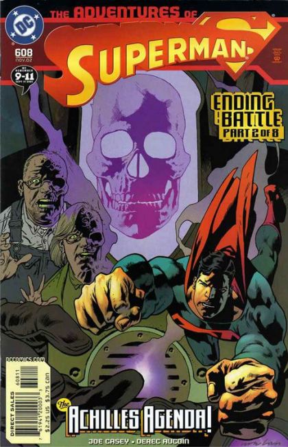 The Adventures of Superman Ending Battle - Dawn's Early Light |  Issue#608A | Year:2002 | Series: Superman | Pub: DC Comics | Direct Edition