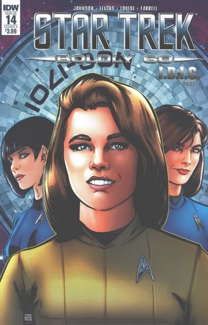 Star Trek: Boldly Go I.D.I.C., Part 2 |  Issue#14A | Year:2017 | Series:  | Pub: IDW Publishing | Regular Tony Shasteen Cover