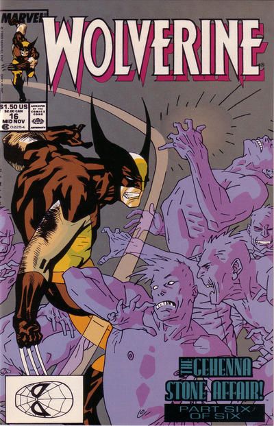 Wolverine, Vol. 2 The Gehenna Stone Affair, Part 6: Electric Warriors |  Issue#16A | Year:1989 | Series: Wolverine | Pub: Marvel Comics |