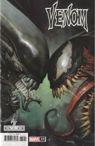 Venom, Vol. 4 The Other Side |  Issue#32D | Year:2021 | Series: Venom | Pub: Marvel Comics | Ryan Brown Marvel vs Alien Variant