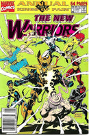 The New Warriors, Vol. 1 Annual Kings of Pain - Kings of Pain, Part 2: Errant Knights / Origins of the New Warriors / To Bounce or Not To Bounce |  Issue