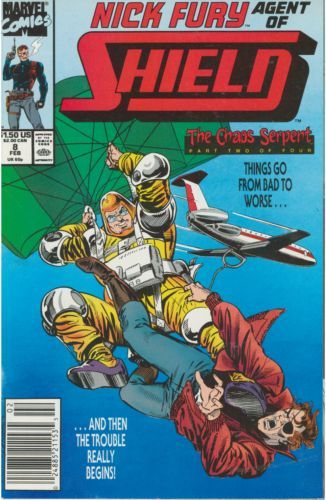 Nick Fury Agent of Shield, Vol. 4 The Chaos Serpent, Part 2 |  Issue#8 | Year:1990 | Series: Nick Fury - Agent of S.H.I.E.L.D. | Pub: Marvel Comics |