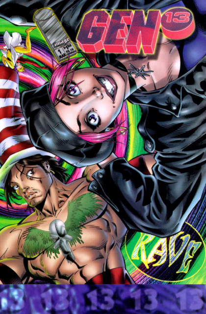 Gen 13: Rave  |  Issue#1A | Year:1995 | Series: Gen 13 | Pub: Image Comics | Direct Edition