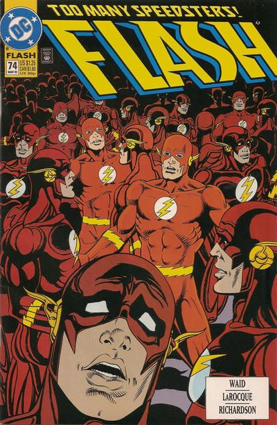 Flash, Vol. 2 The Return of Barry Allen, Trust |  Issue#74A | Year:1993 | Series: Flash | Pub: DC Comics | Direct Edition