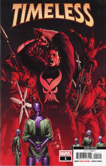 Timeless, Vol. 1  |  Issue#1L | Year:2022 | Series:  | Pub: Marvel Comics