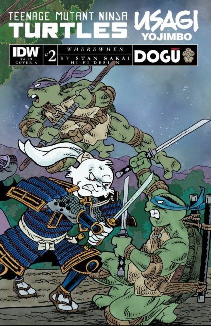 Teenage Mutant Ninja Turtles / Usagi Yojimbo: WhereWhen Part Two |  Issue#2A | Year:2023 | Series:  | Pub: IDW Publishing | Stan Sakai Regular