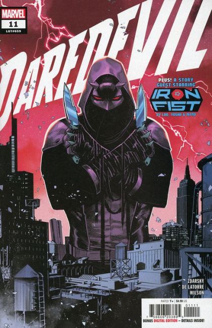 Daredevil, Vol. 7 The Red Fist, Painful Lesson |  Issue#11A | Year:2023 | Series: Daredevil | Pub: Marvel Comics | Marco Checchetto Regular