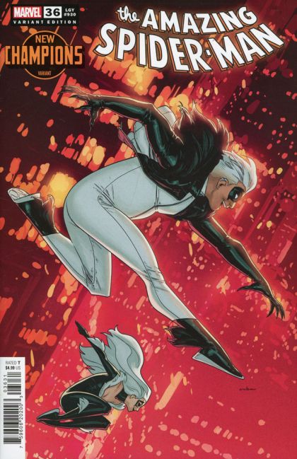 The Amazing Spider-Man, Vol. 6  |  Issue#36C | Year:2023 | Series: Spider-Man | Pub: Marvel Comics | Kris Anka New Champions Variant